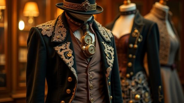 Rediscover the charm of steampunk fashion and accessories